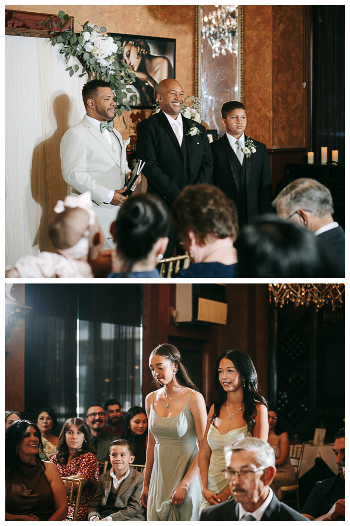 Long Beach Micro Wedding at La Traviata Italian Restaurant | Silvia & Brian