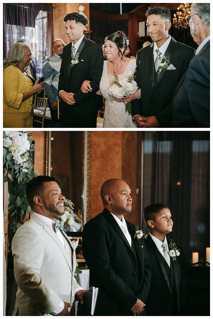 Long Beach Micro Wedding at La Traviata Italian Restaurant | Silvia & Brian