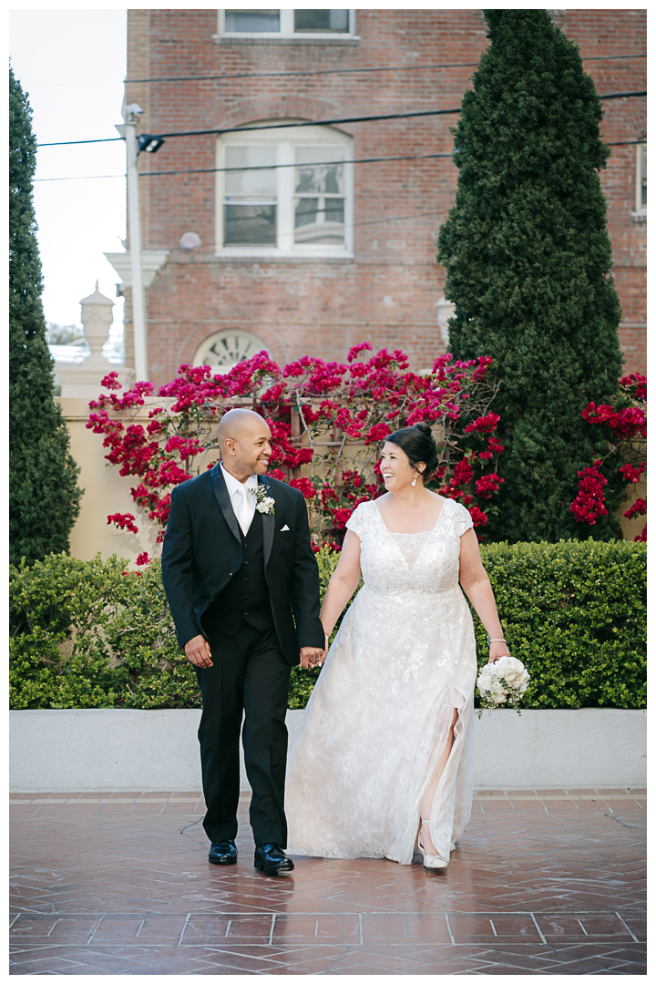 Long Beach Micro Wedding at La Traviata Italian Restaurant | Silvia & Brian