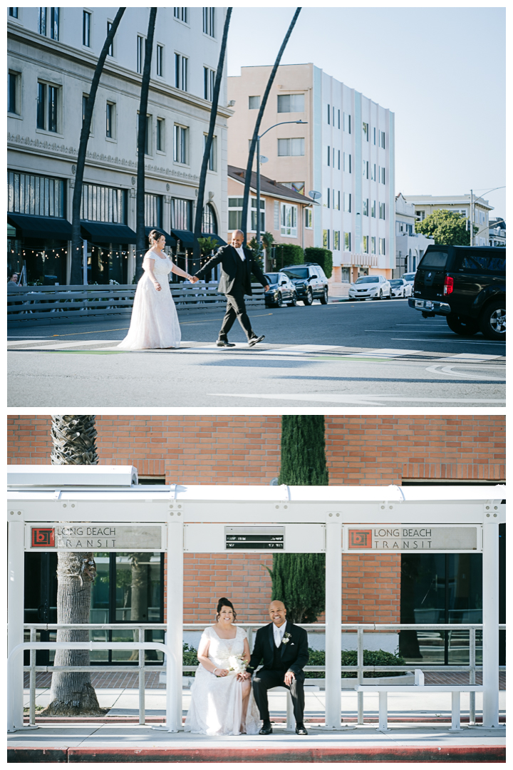 Long Beach Micro Wedding at La Traviata Italian Restaurant | Silvia & Brian