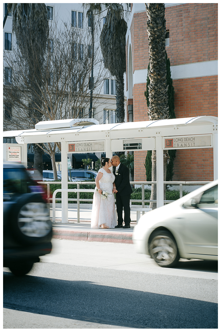 Long Beach Micro Wedding at La Traviata Italian Restaurant | Silvia & Brian