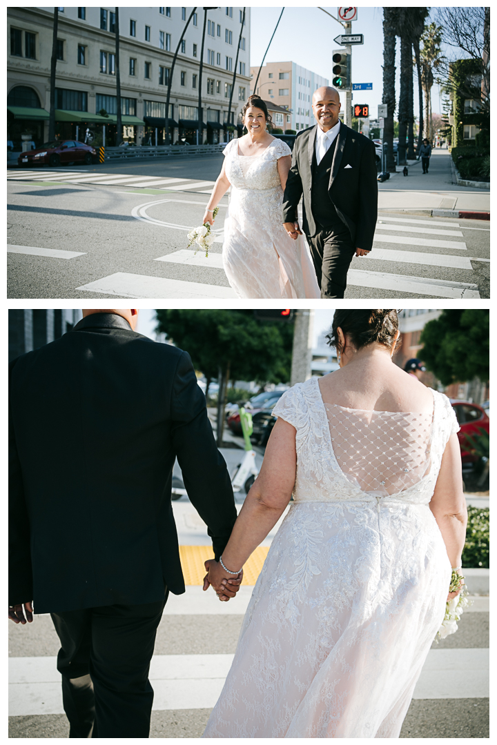 Long Beach Micro Wedding at La Traviata Italian Restaurant | Silvia & Brian