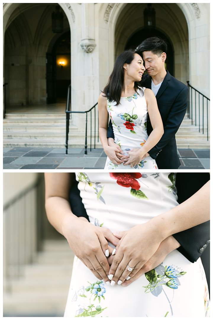 UCLA Engagement Photos on Campus | Rachel & Joe