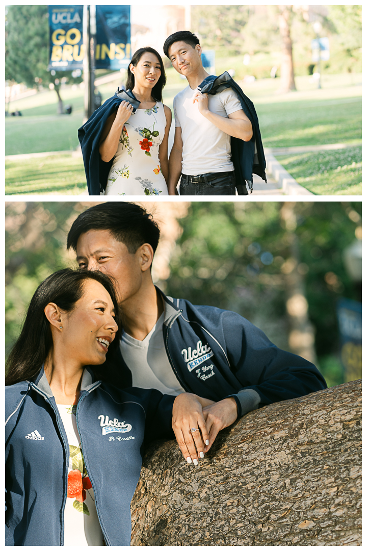 UCLA Engagement Photos on Campus | Rachel & Joe