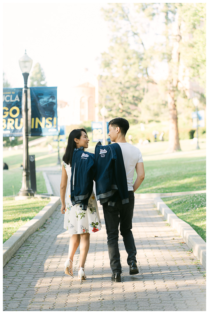 UCLA Engagement Photos on Campus | Rachel & Joe