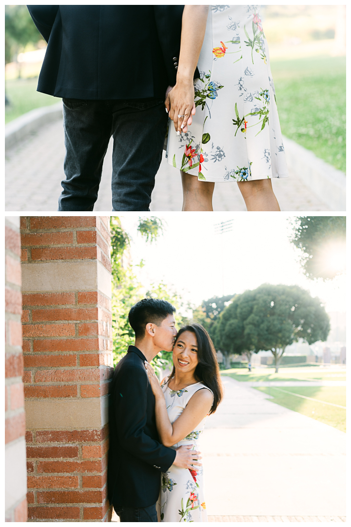 UCLA Engagement Photos on Campus | Rachel & Joe