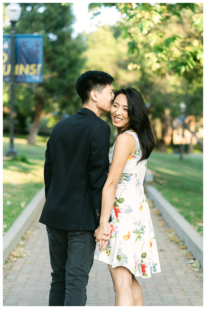 UCLA Engagement Photos on Campus | Rachel & Joe