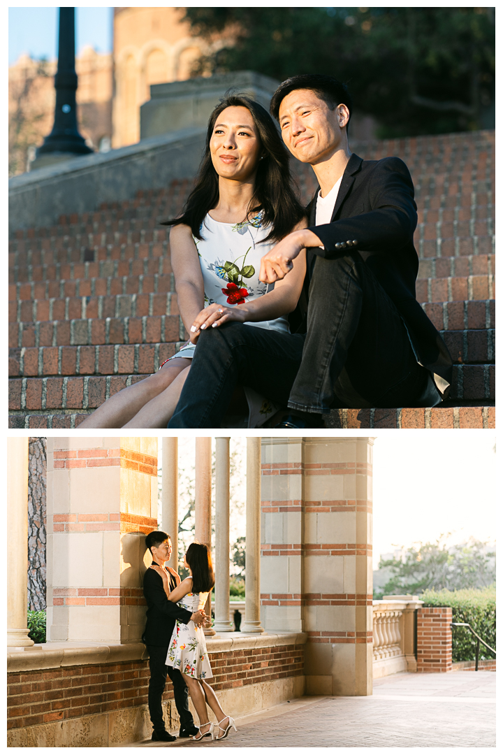 UCLA Engagement Photos on Campus | Rachel & Joe