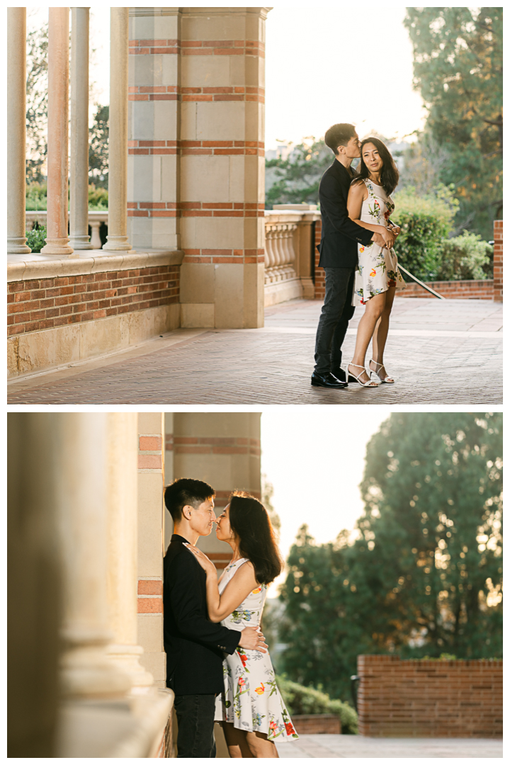 UCLA Engagement Photos on Campus | Rachel & Joe