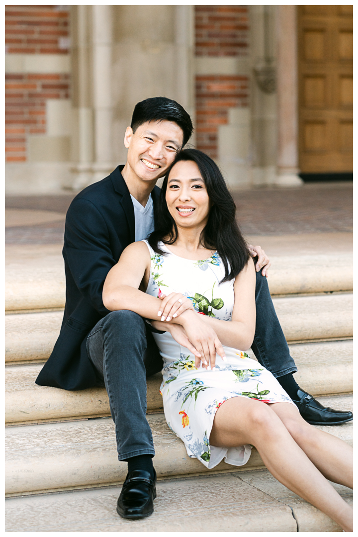 UCLA Engagement Photos on Campus | Rachel & Joe