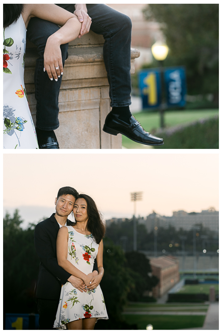 UCLA Engagement Photos on Campus | Rachel & Joe