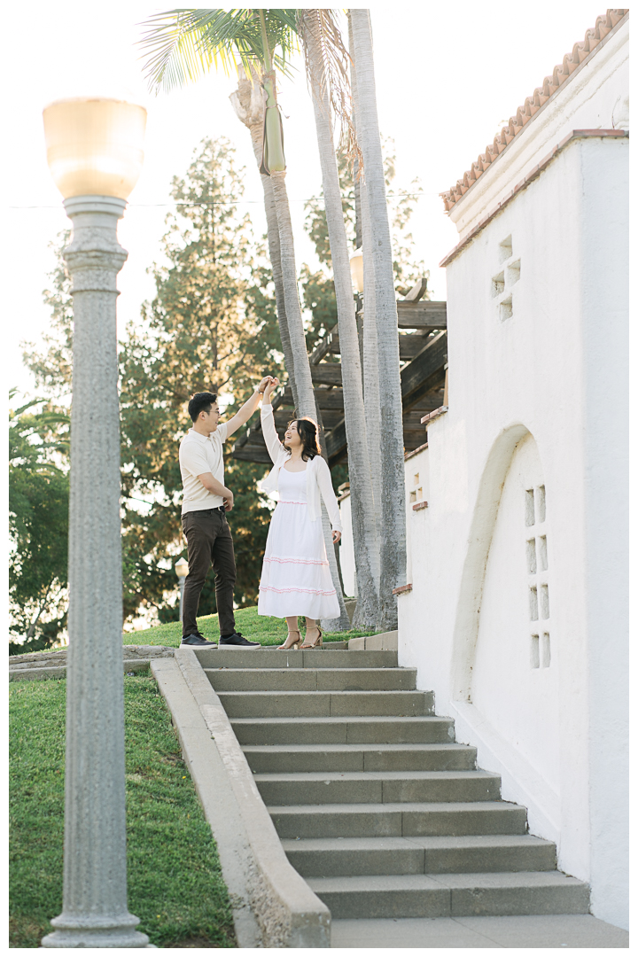 Hillcrest Park Engagement Photos Session in Fullerton, Orange County