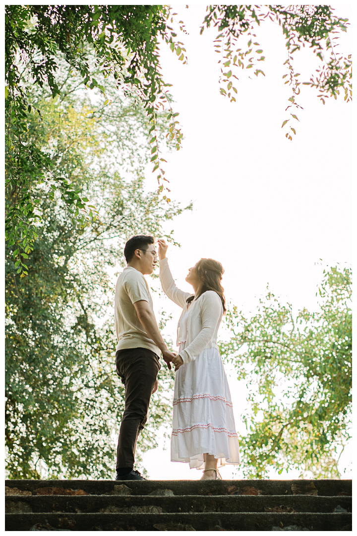 Hillcrest Park Engagement Photos Session in Fullerton, Orange County