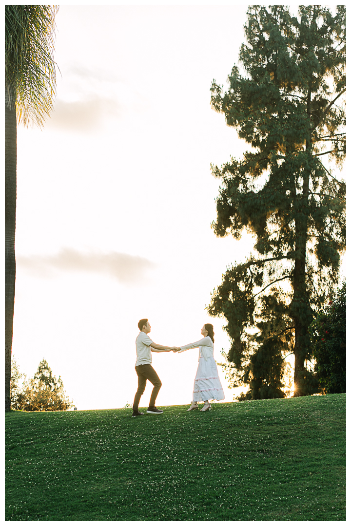 Hillcrest Park Engagement Photos Session in Fullerton, Orange County