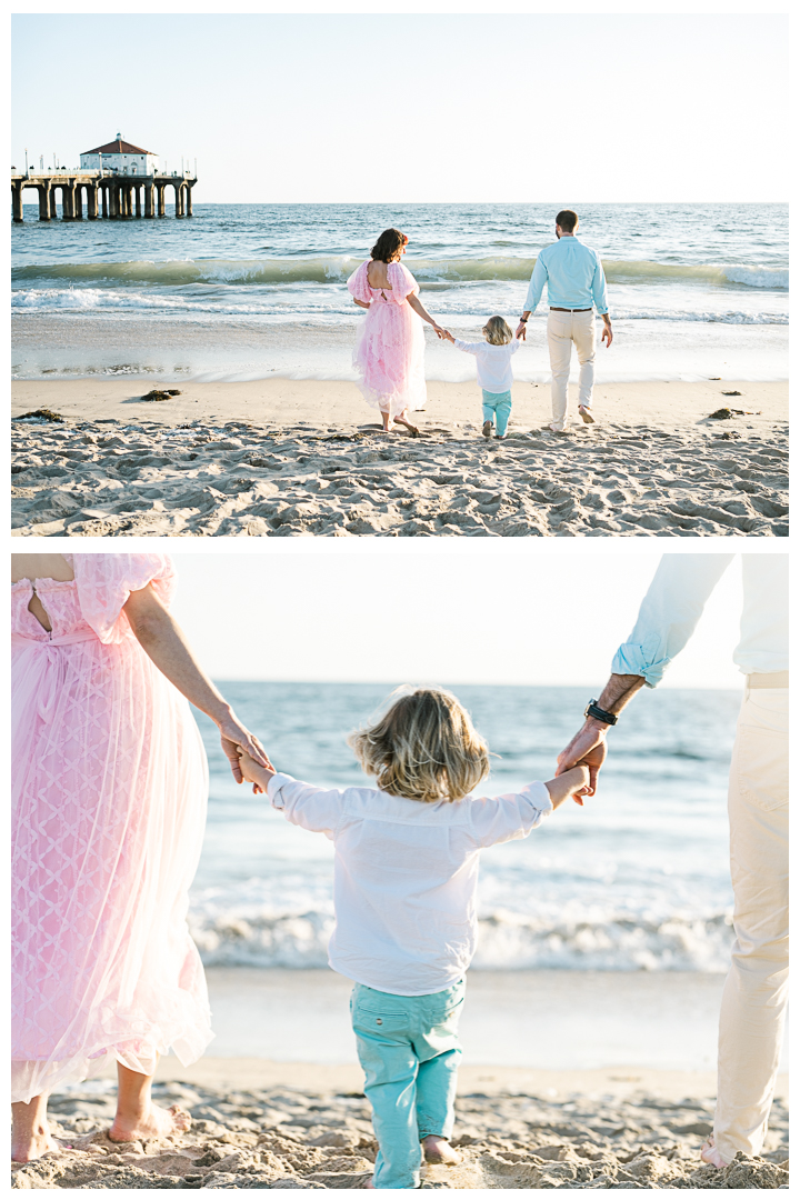 Manhattan Beach Maternity & Family Photo Session | The Engler Family