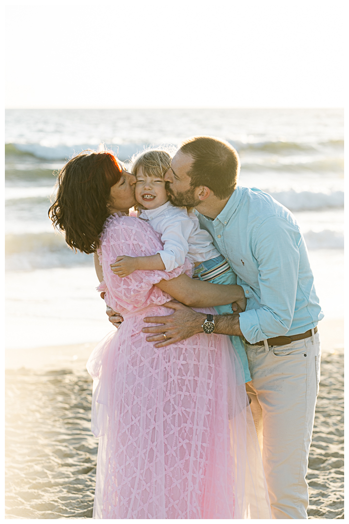 Manhattan Beach Maternity & Family Photo Session | The Engler Family