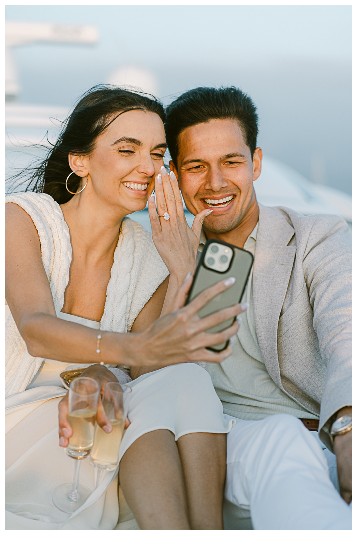 Romantic Boat Proposal in Newport Beach, California | Mary & Thomas