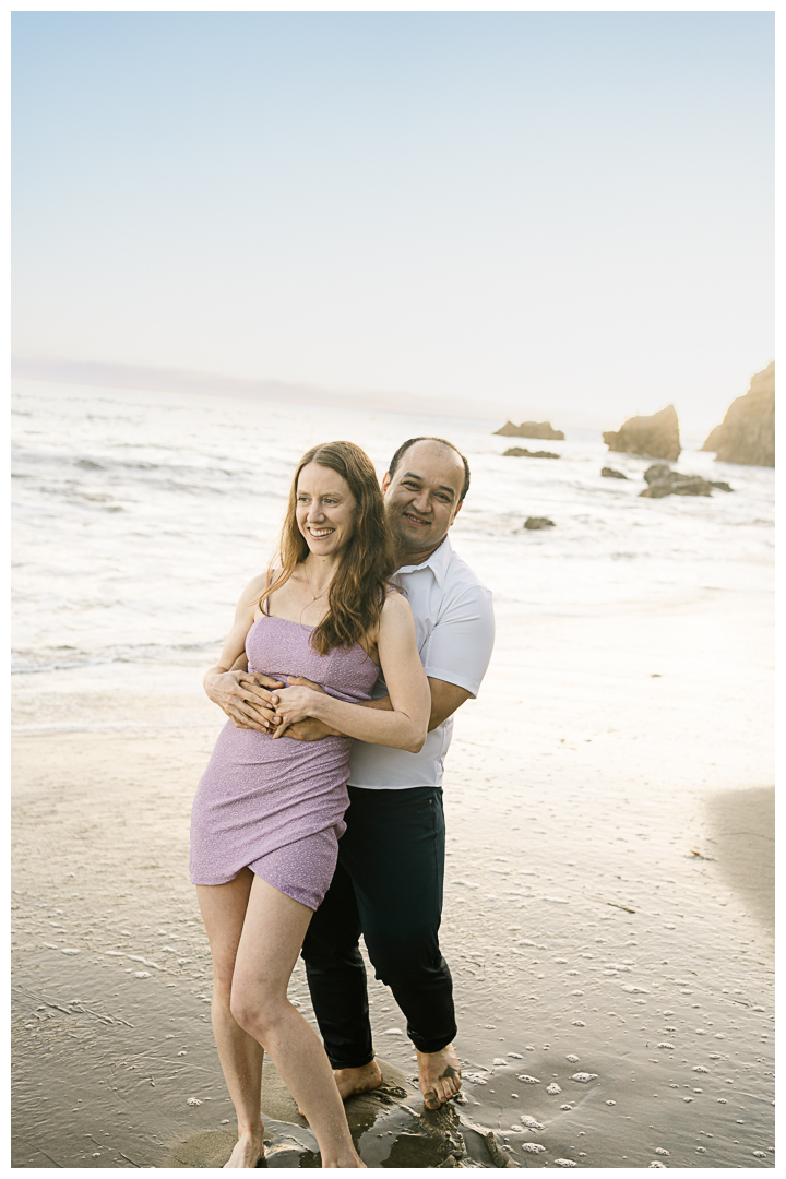 Malibu El Matador Beach Engagement Photos | Angie & Adili