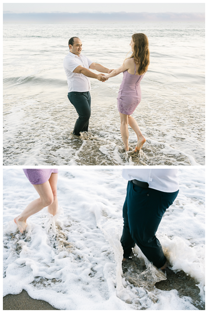 Malibu El Matador Beach Engagement Photos | Angie & Adili