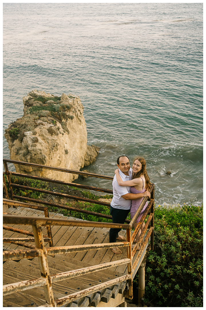 Malibu El Matador Beach Engagement Photos | Angie & Adili