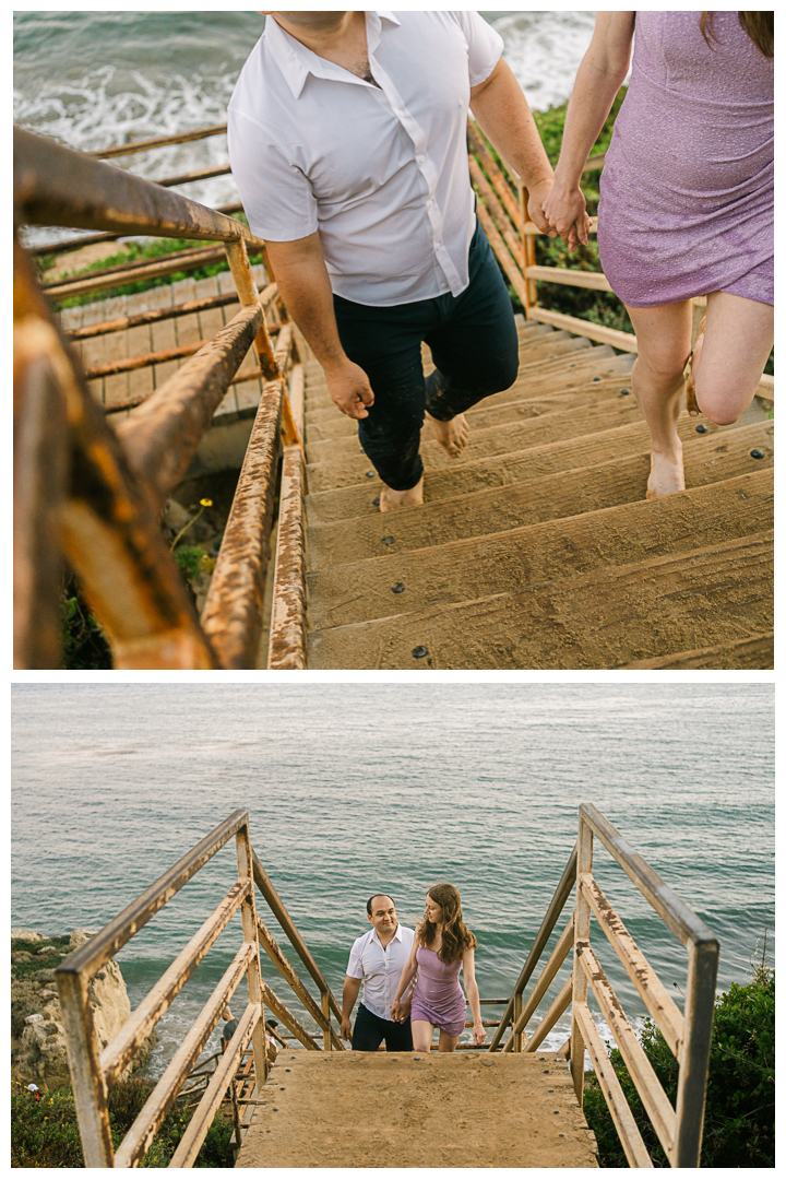 Malibu El Matador Beach Engagement Photos | Angie & Adili