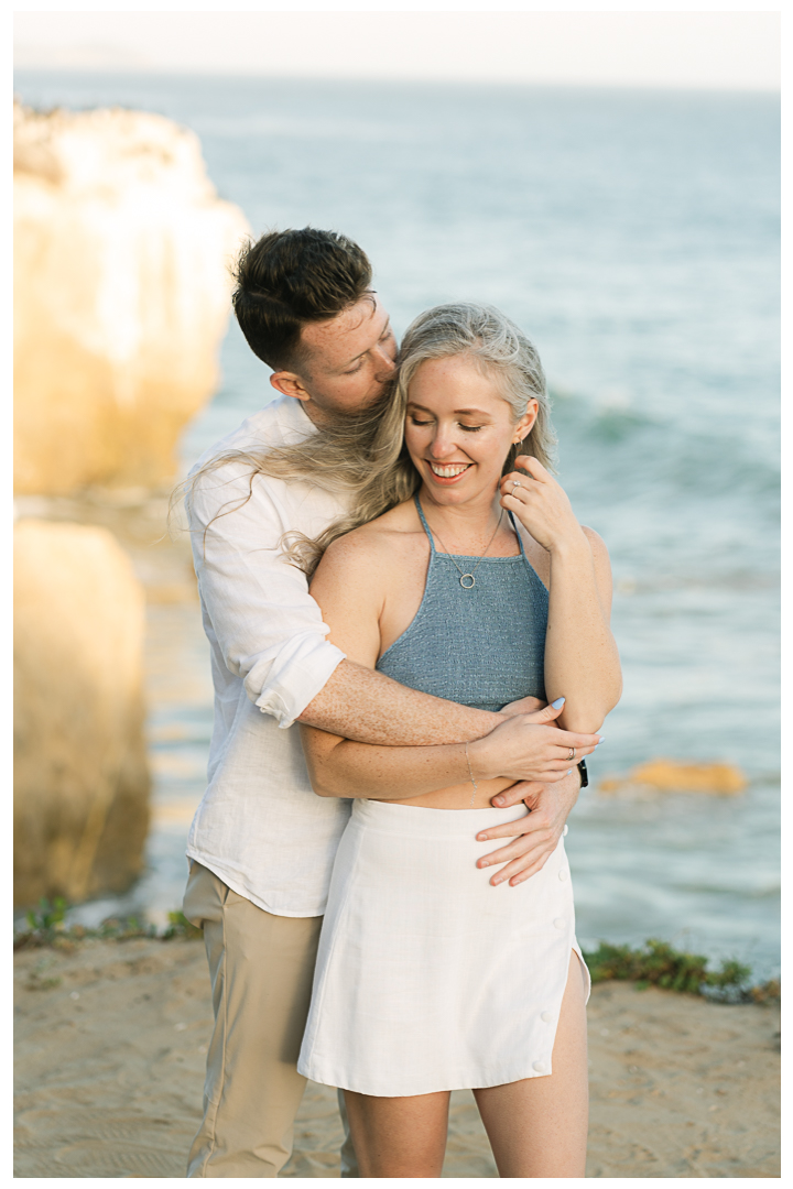 Malibu El Matador Beach Surprise Proposal & Engagement | Beth & Ian