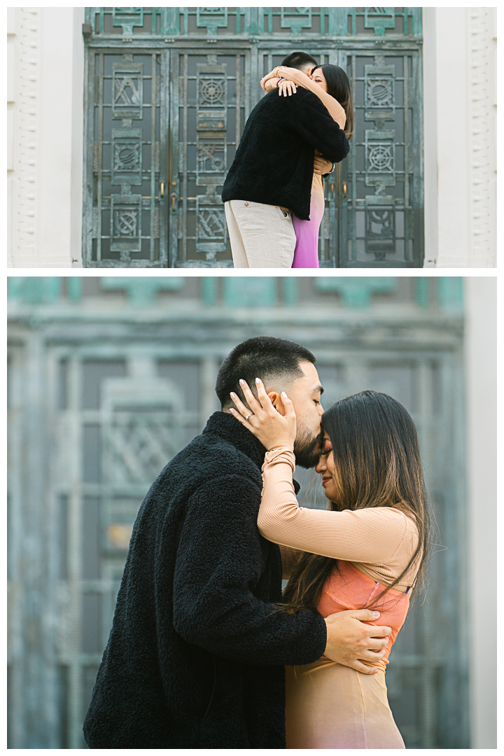 Griffith Observatory Proposal & Engagement Photos & Video | Kimberly & Kasey