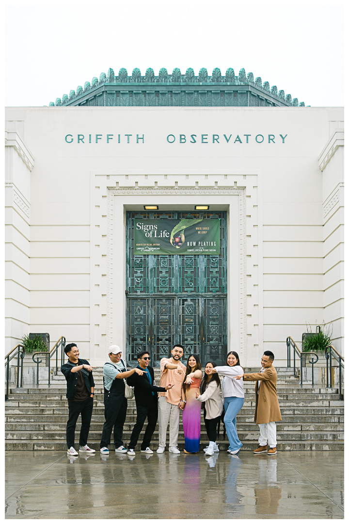 Griffith Observatory Proposal & Engagement Photos & Video | Kimberly & Kasey