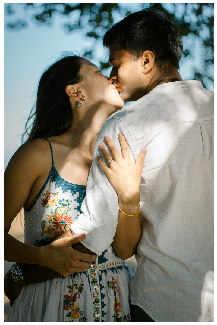 The Labyrinth at Tuna Canyon Park Surprise Proposal & Engagement | Grace & Sachith |