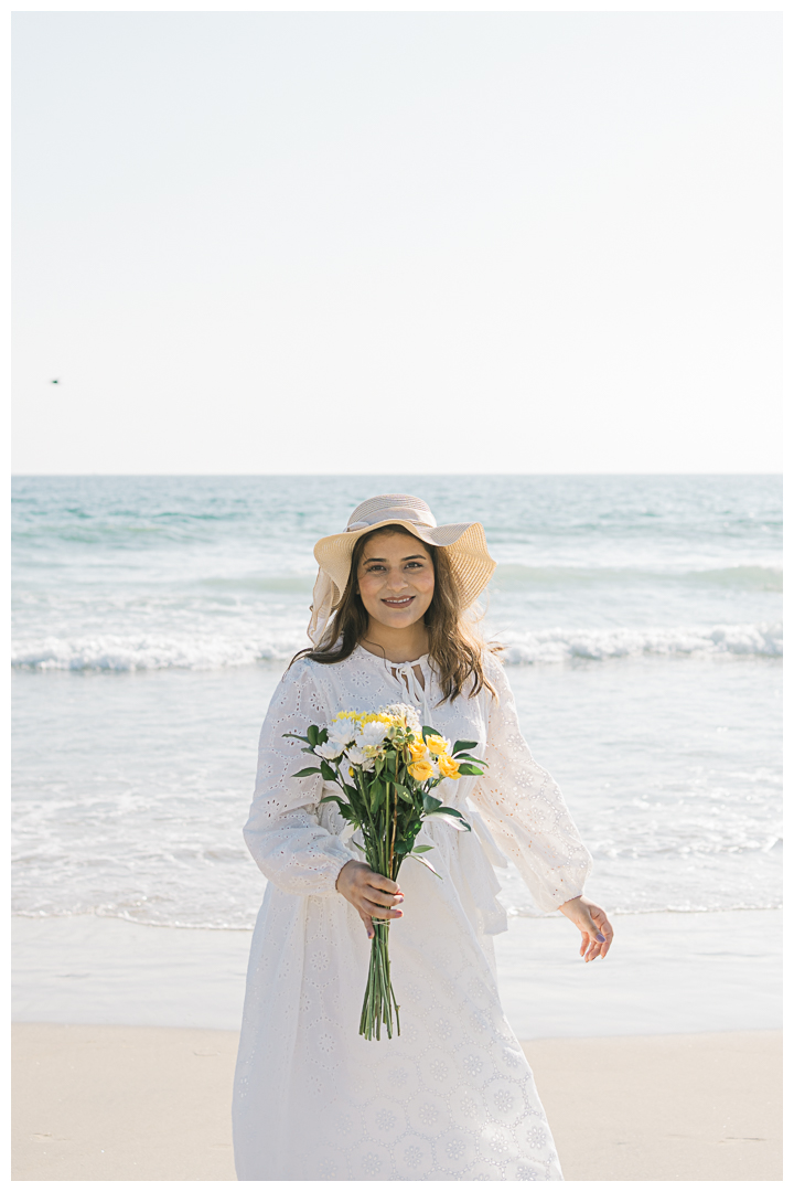 Los Angeles Couple's Portraits at Manhattan Beach