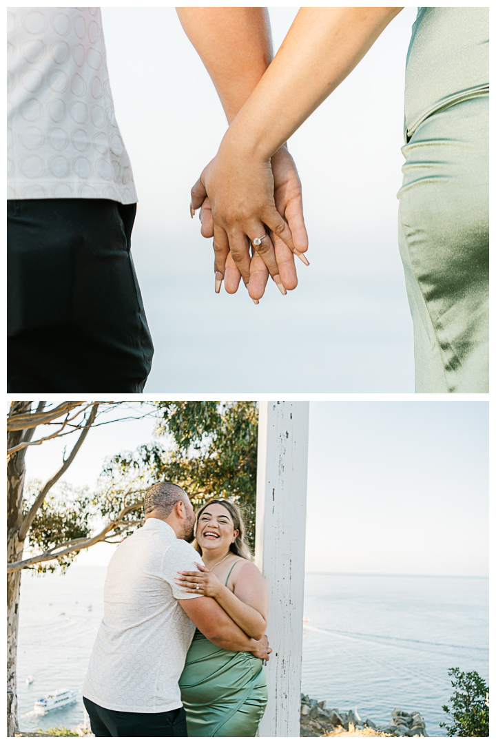 Avalon Catalina Island Surprise Proposal and Engagement | Israel & Bessy