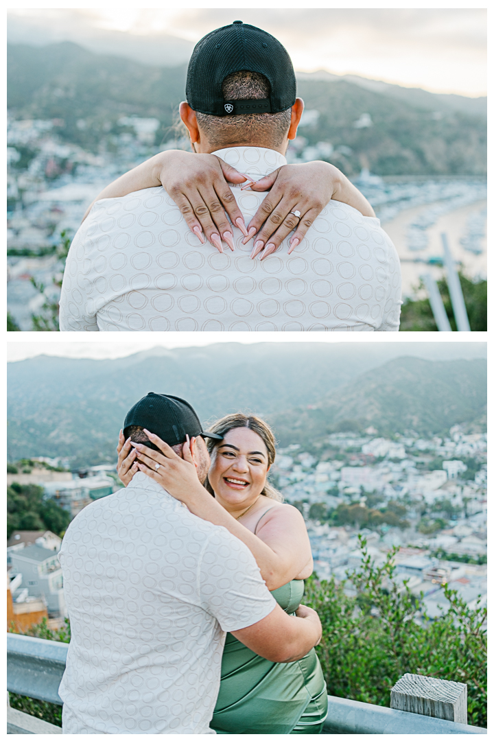 Avalon Catalina Island Surprise Proposal and Engagement | Israel & Bessy