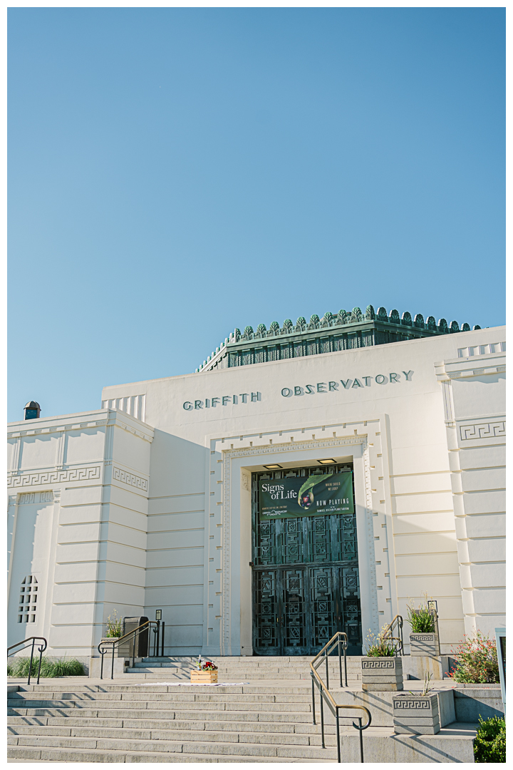 Griffith Observatory Surprise Proposal & Engagement in Los Feliz | Elvia & Alexis