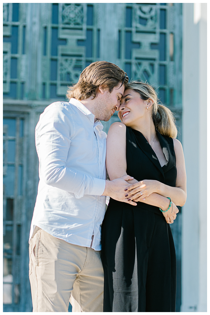 Griffith Observatory Surprise Proposal & Engagement in Los Feliz | Elvia & Alexis