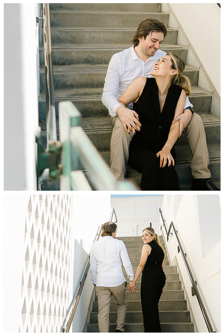 Griffith Observatory Surprise Proposal & Engagement in Los Feliz | Elvia & Alexis