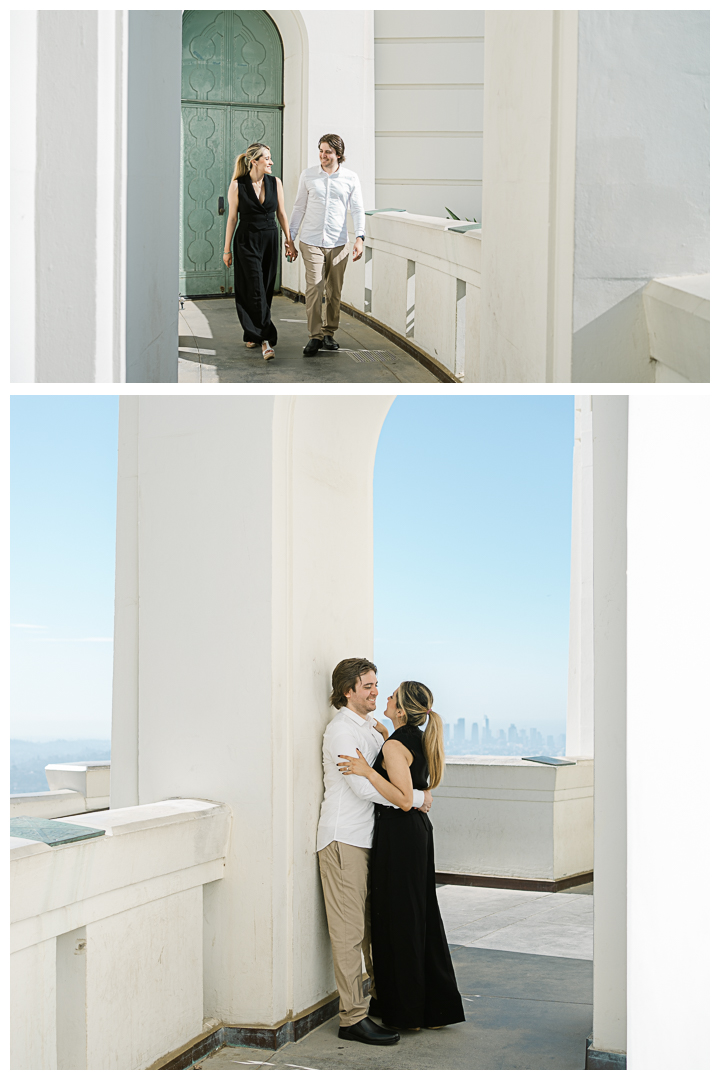 Griffith Observatory Surprise Proposal & Engagement in Los Feliz | Elvia & Alexis