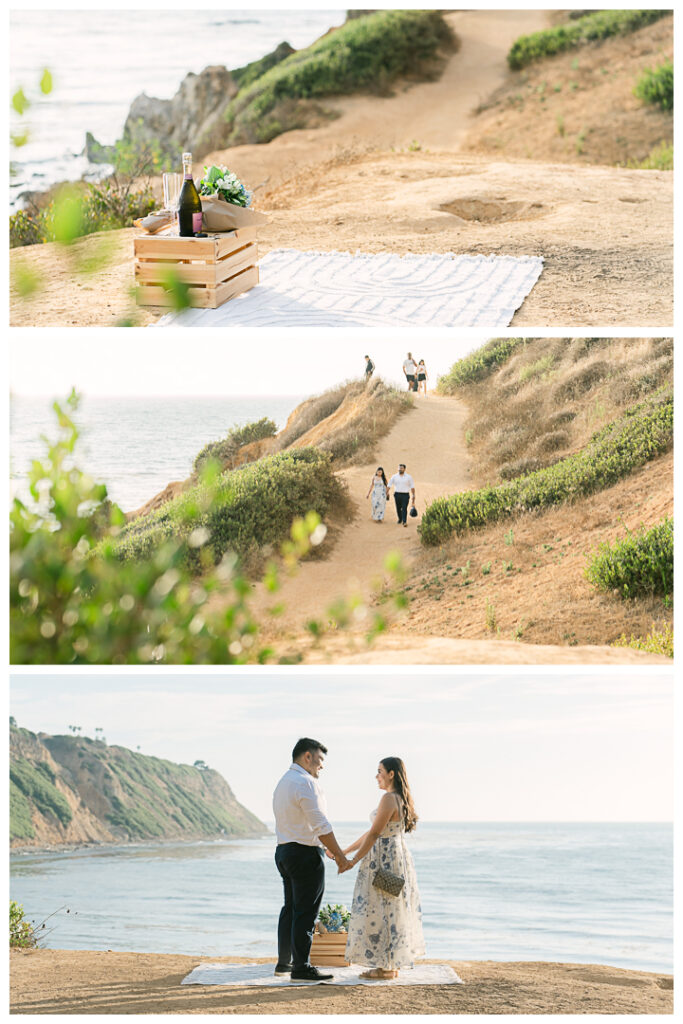 Palos Verdes California Surprise Marriage Proposal | Alejandra & Fernando