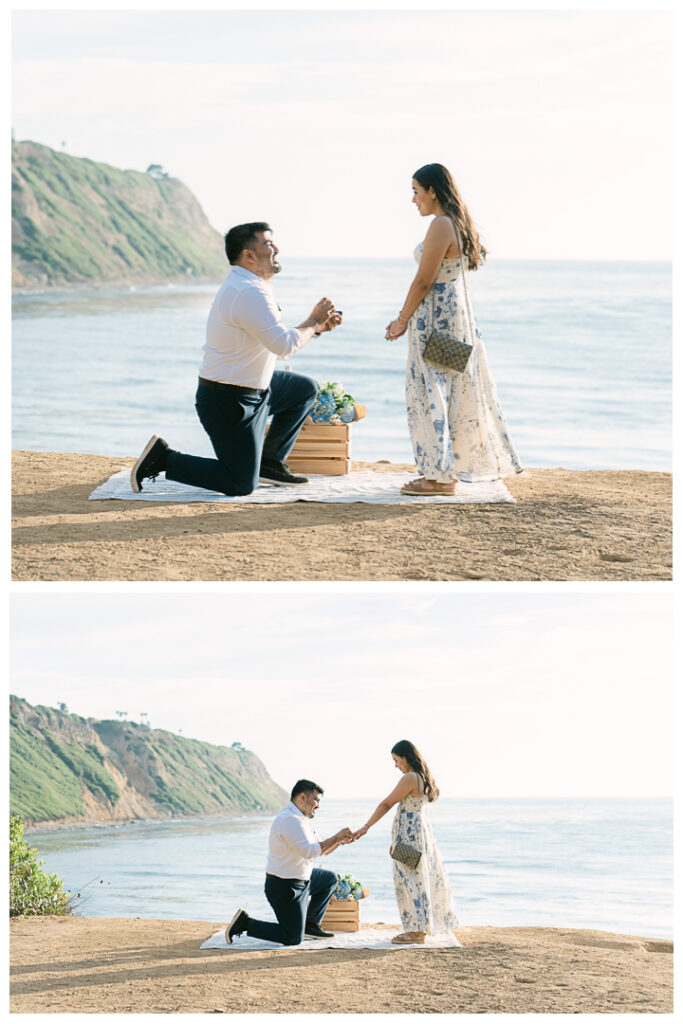 Palos Verdes California Surprise Marriage Proposal | Alejandra & Fernando