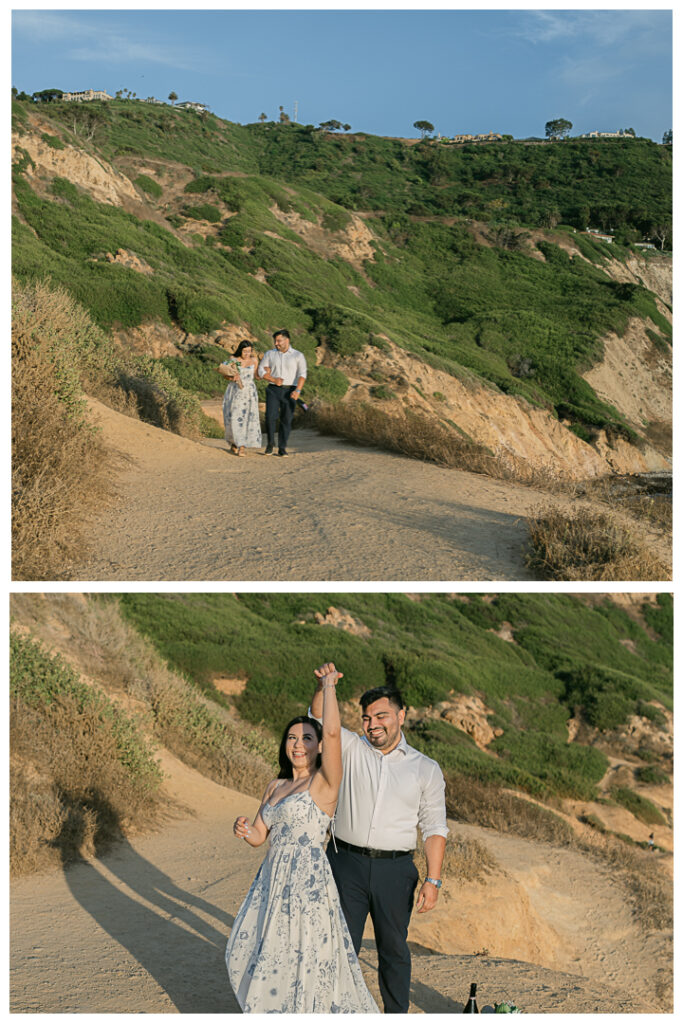 Palos Verdes California Surprise Marriage Proposal | Alejandra & Fernando