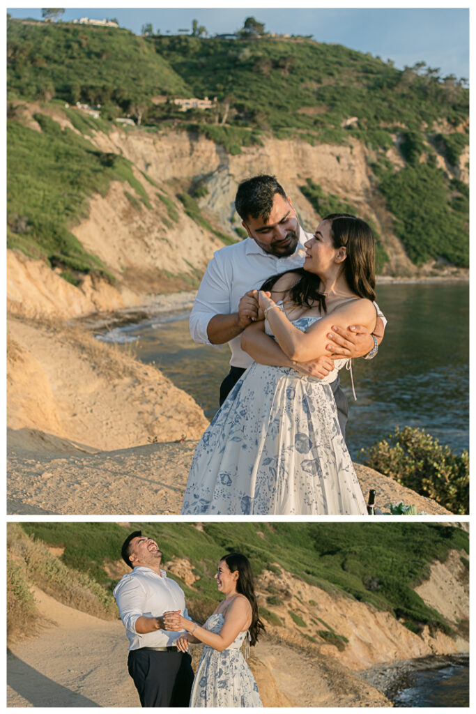 Palos Verdes California Surprise Marriage Proposal | Alejandra & Fernando