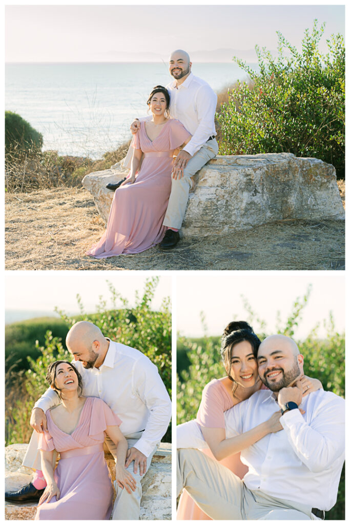 Palos Verdes California RAT Beach Engagement Photos Session | Regina & Charlie