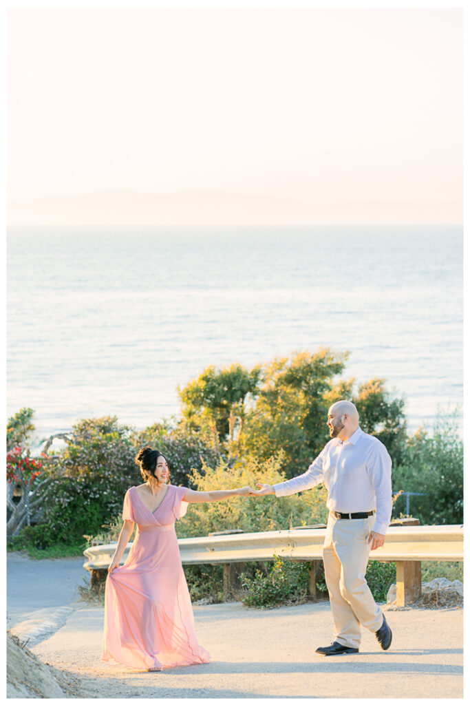 Palos Verdes California RAT Beach Engagement Photos Session | Regina & Charlie