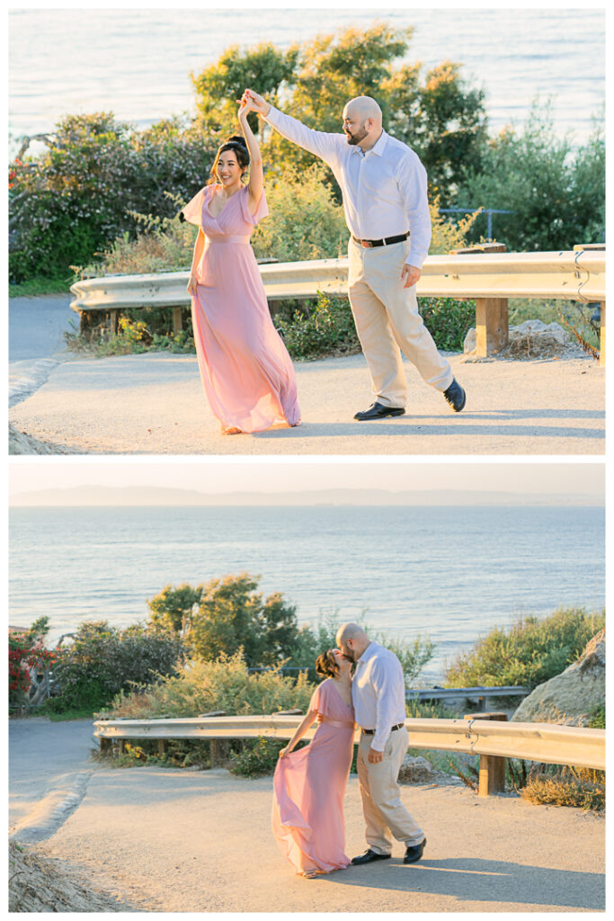 Palos Verdes California RAT Beach Engagement Photos Session | Regina & Charlie