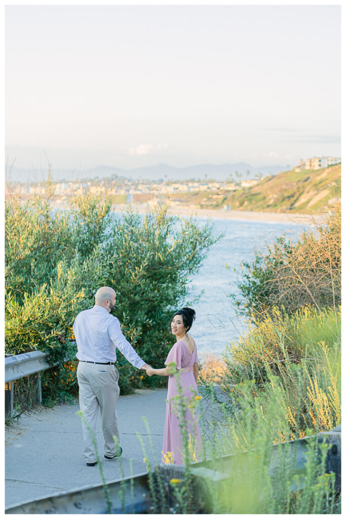 Palos Verdes California RAT Beach Engagement Photos Session | Regina & Charlie