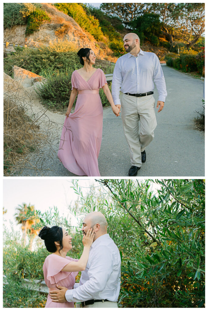 Palos Verdes California RAT Beach Engagement Photos Session | Regina & Charlie