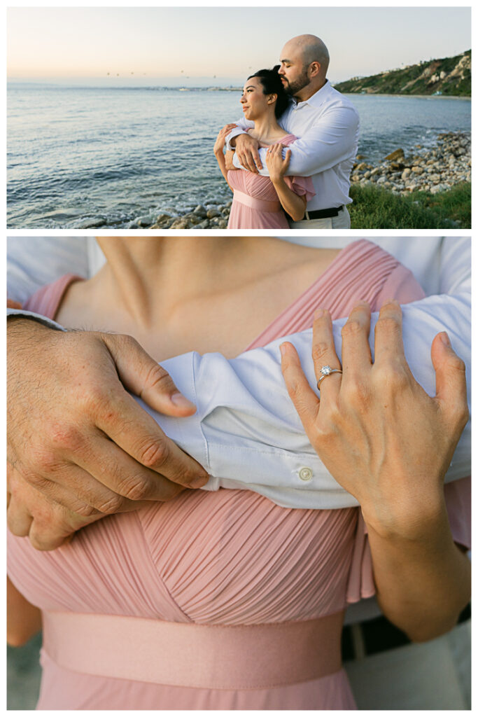 Palos Verdes California RAT Beach Engagement Photos Session | Regina & Charlie