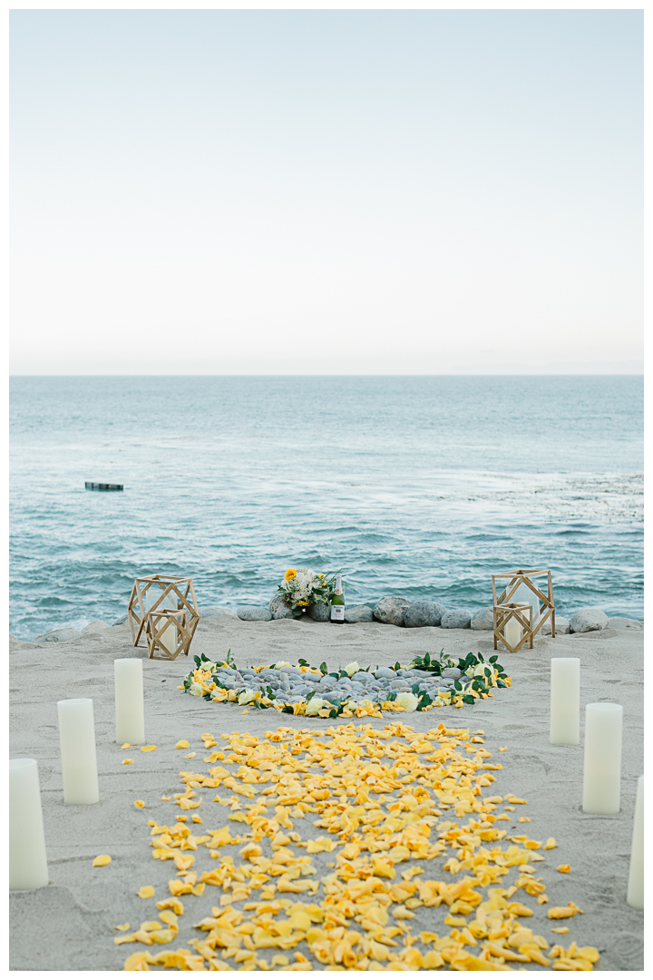 Terranea Resort Surprise Proposal and Engagement in Palos Verdes | Mikaela & Shaan