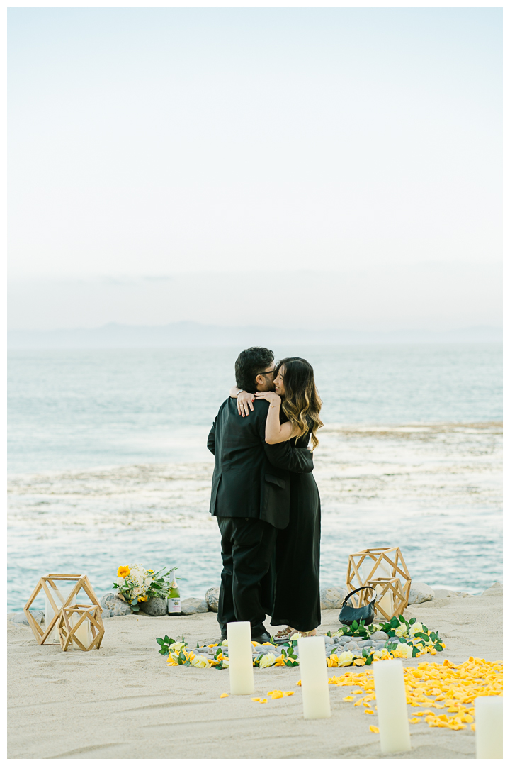 Terranea Resort Surprise Proposal and Engagement in Palos Verdes | Mikaela & Shaan