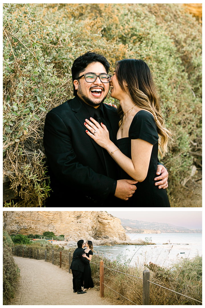 Terranea Resort Surprise Proposal and Engagement in Palos Verdes | Mikaela & Shaan