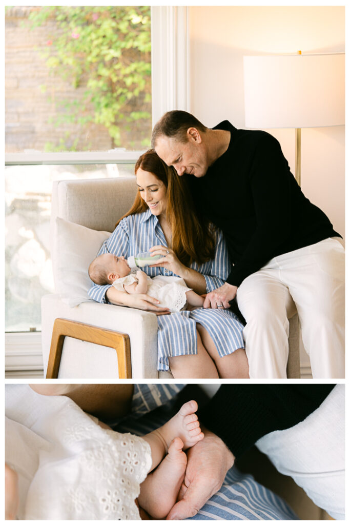 Woodland Hills In-home Newborn Session | The Woodhill Family